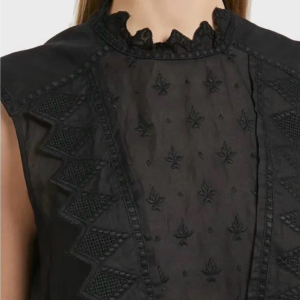 Isabel Marant “Nust” Embroidered Top - Picture 3 of 9